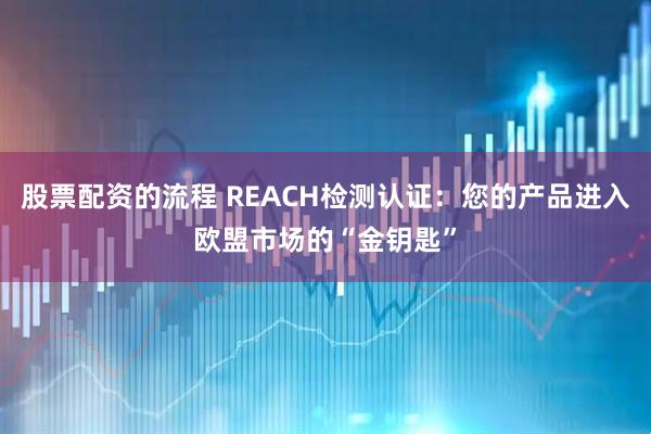 股票配资的流程 REACH检测认证：您的产品进入欧盟市场的“金钥匙”