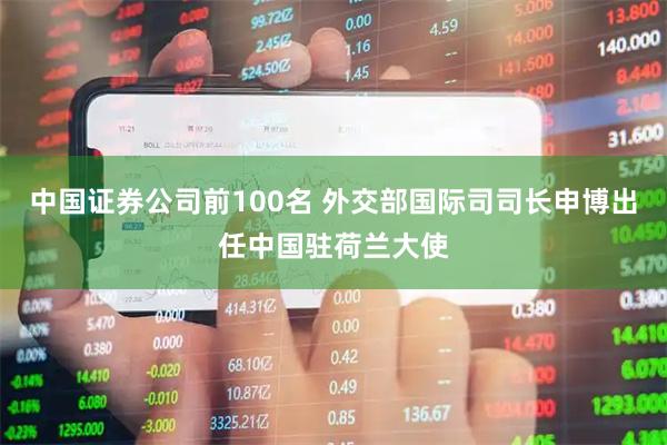 中国证券公司前100名 外交部国际司司长申博出任中国驻荷兰大使